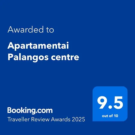Apartamentai Palangos Centre Lägenhet *